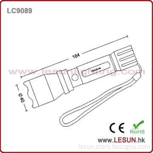 car charge available OEM mini led flashlight keychain LC9089